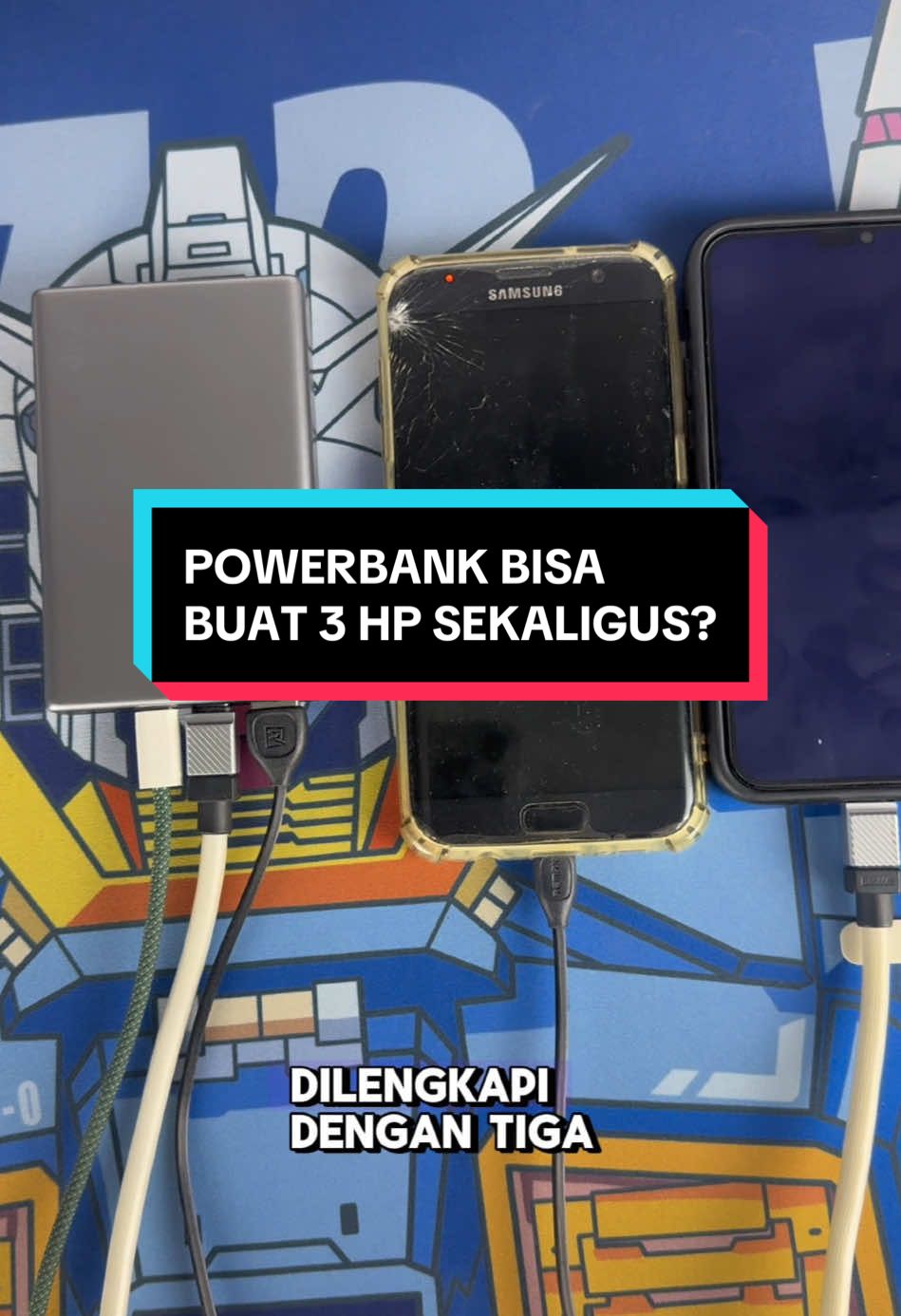 powerbanm rekomendasi buat kalian semua, bisa buat ngecas rame2 👌 #powerbank #powerbankmurah #powerbankviral #kiip #kiipwireless #powerbankiip #chargeriphone #fyppp 