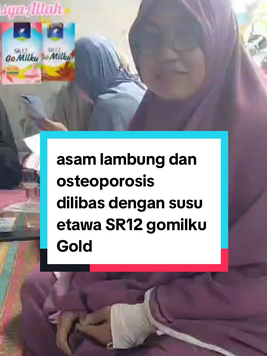 Umi Habibi...  Kenapa gabung di SR12 ? Beliau pulang rawat asam lambung dari RS , tenyata ada batu empedu juga , setelah home sharing , dapat tester 1 pcs susu etawa sr12 . Diminum kok berasa badan enteng ada tenaga , Besok nya order 1 renceng  Badan semakin vit . Asam lambung juga teratasi ,akhirnya saya berbagi ke orang tua saya , karena produknya bagus , abahnya ( orang tua beliau ) juga sakit osteoporosis ( kerusakan tulang ), mau operasi mikir mikir , dan disuruh suntik sendi seharga 300 rb   Tapi gak mau  ( .daripada suntik sendi , dikasih lah susu etawa sr12 gomilku gold . Dan awalnya jalan kayak robot  Setelah habis 6 sachet sudah bisa jalan normal .dan tetangga pada kaget kepo , habis berobat dimana ..?  Ternyata hanya minum susu etawa sr12 gomilku gold .  Dan beliau share bagusnya produk etawa sr12 ini ke tetangga nya di kampung . Masya Allah Langsung borong Akad reseller Jumat kemaren  Dan barusan repeat order  Baarokallohufiik #testimonie  #gomilkugold  #sr12