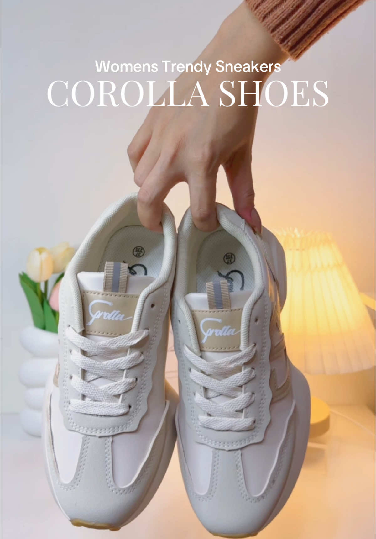 Happiness is new sneaker day! Nag standout talaga palagi c Corolla shoes!!! Link on my basket! 😍❤️ #corollashoes #womenshoes #shoesforwomen #sneakershoes #runningshoes #ootdshoes #fyp 