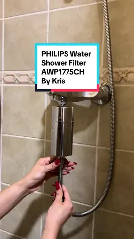 Thank you Kris for the video, for more check our profile. #philips #philipswater #showerfilter #filter #fyp #shower #healthywater #hardwater #CapCut 