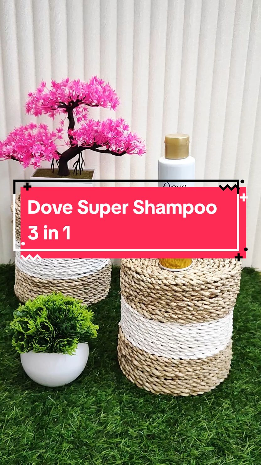 Dove Super Shampoo 3 in 1. Shampoo dengan kandungan serum untuk bantu mengatasi 3 masalah rambut #shampoo #dove #dovesupershampoo #supershampoo3in1 #promoguncang1212 