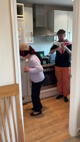 Blindfolded dance prank…. Prank your family and friends using this song 😂using