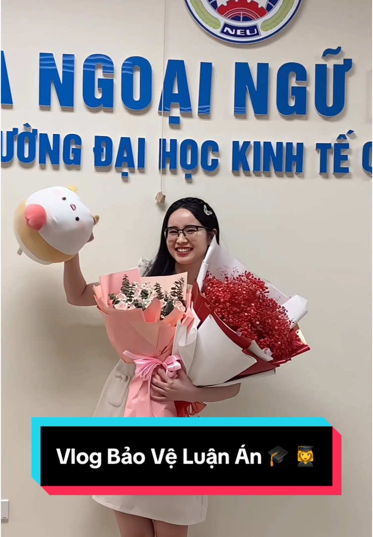 Vlog bảo vệ chuyên đề tốt nghiệp của Lucia 👩‍🎓🎓 🥰 #neu #daihockinhtequocdan #kinhtequocdan #imlucia #tienganhthuongmai #ngonnguanh #dailyvlogs 