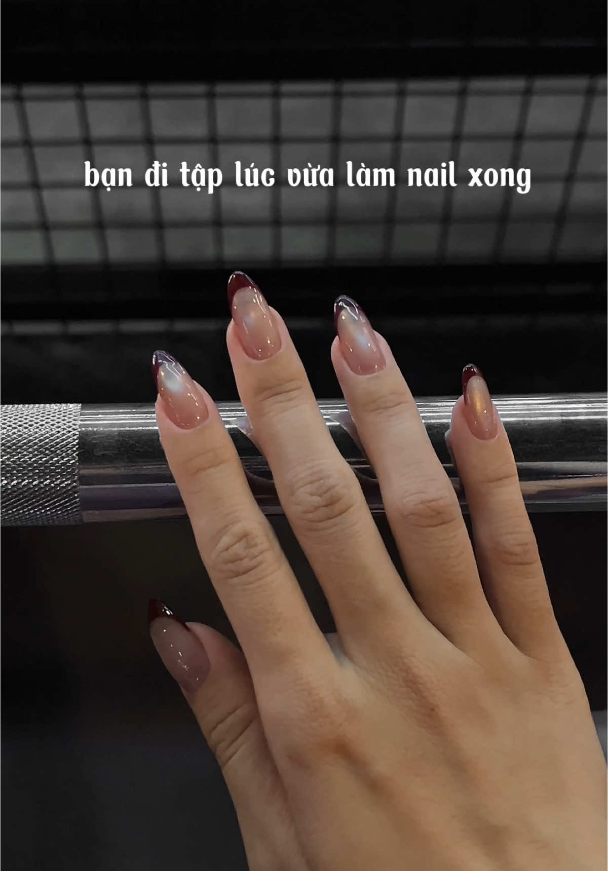 ta ngắm nó hoài #GymTok #gym #nails #training #menicure 