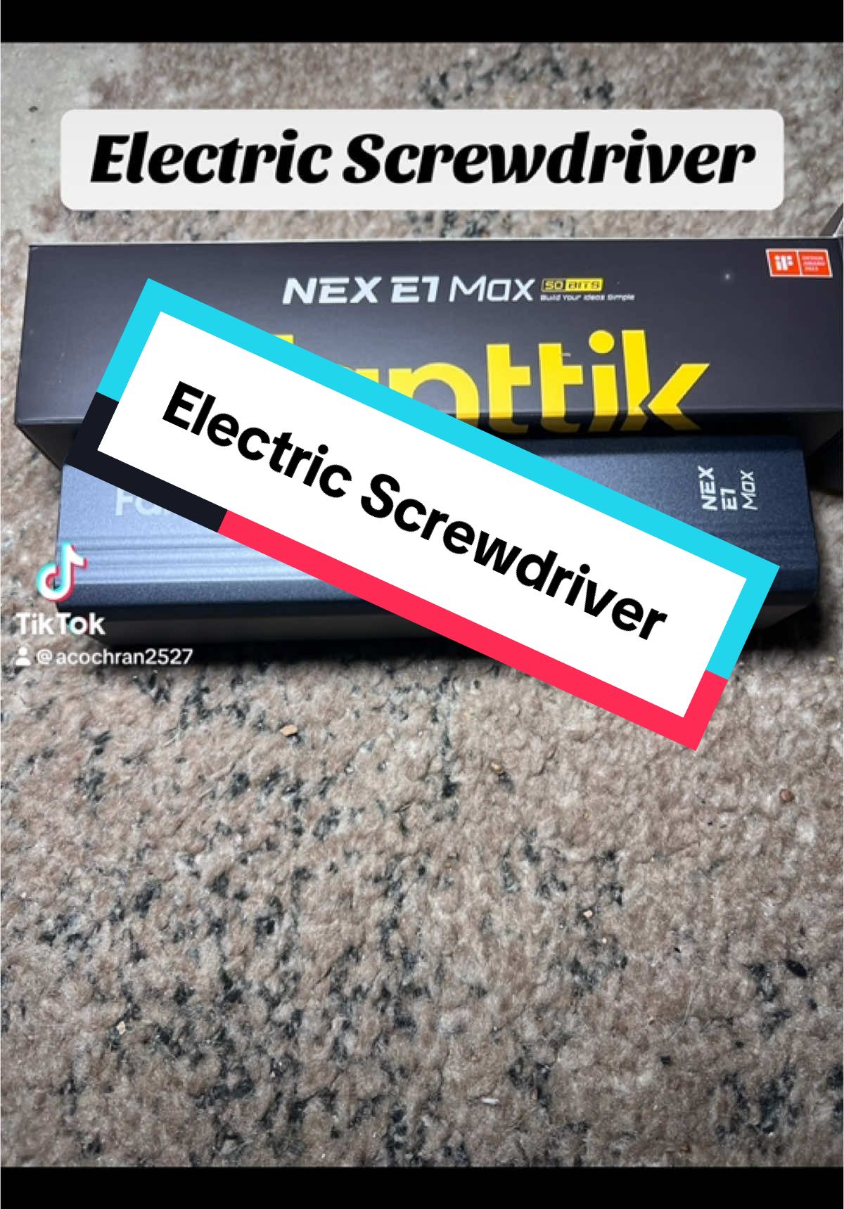 Trust me… your dad wants this. #electricscrewdriver #fanttikscrewdriver #tooltok #christmasdeals 