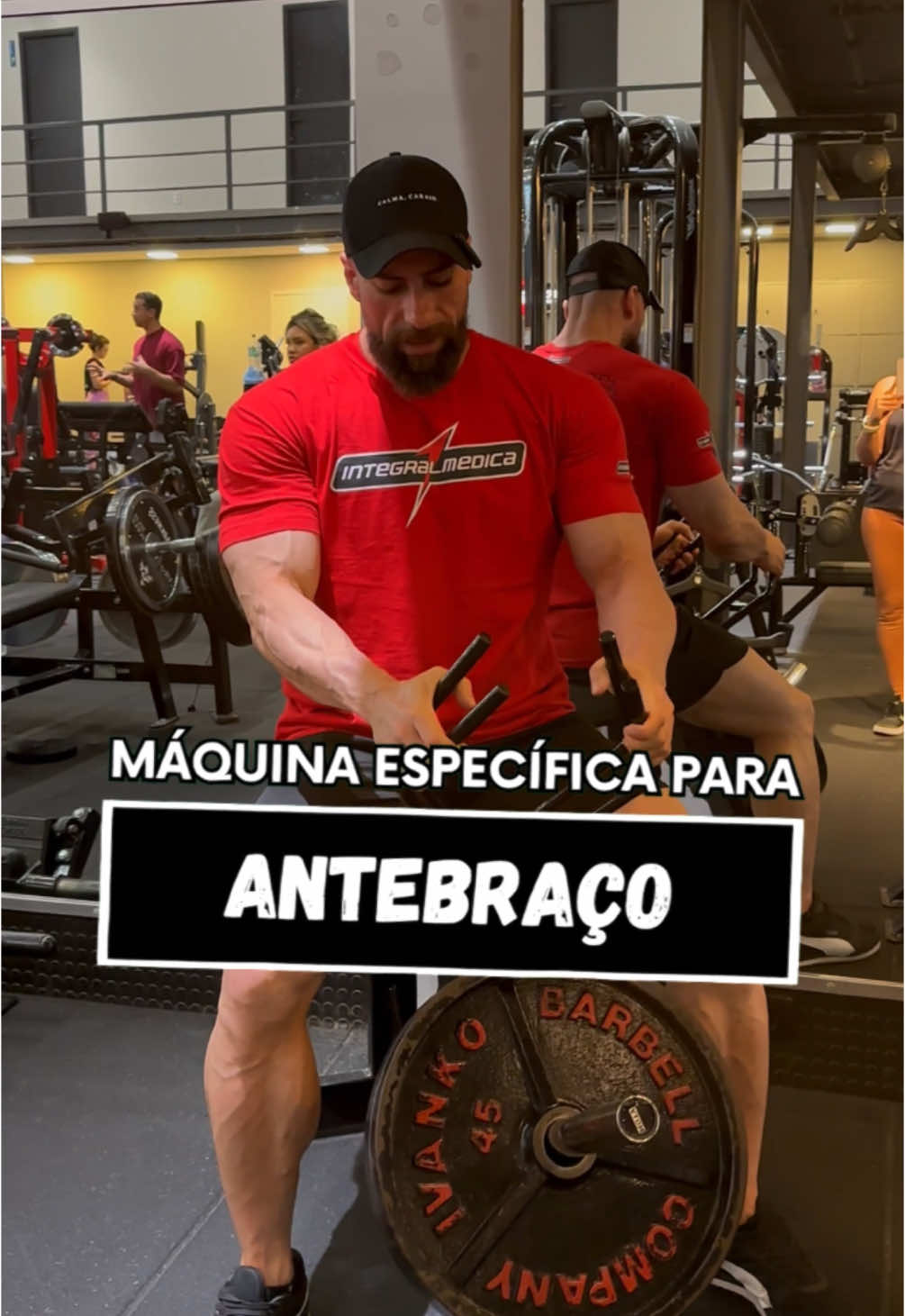 #antebraco  Maquinas especificas de treino para antebraco e para pegada mais forte #dica #treino #musculo #acafemia #vitaodicas 