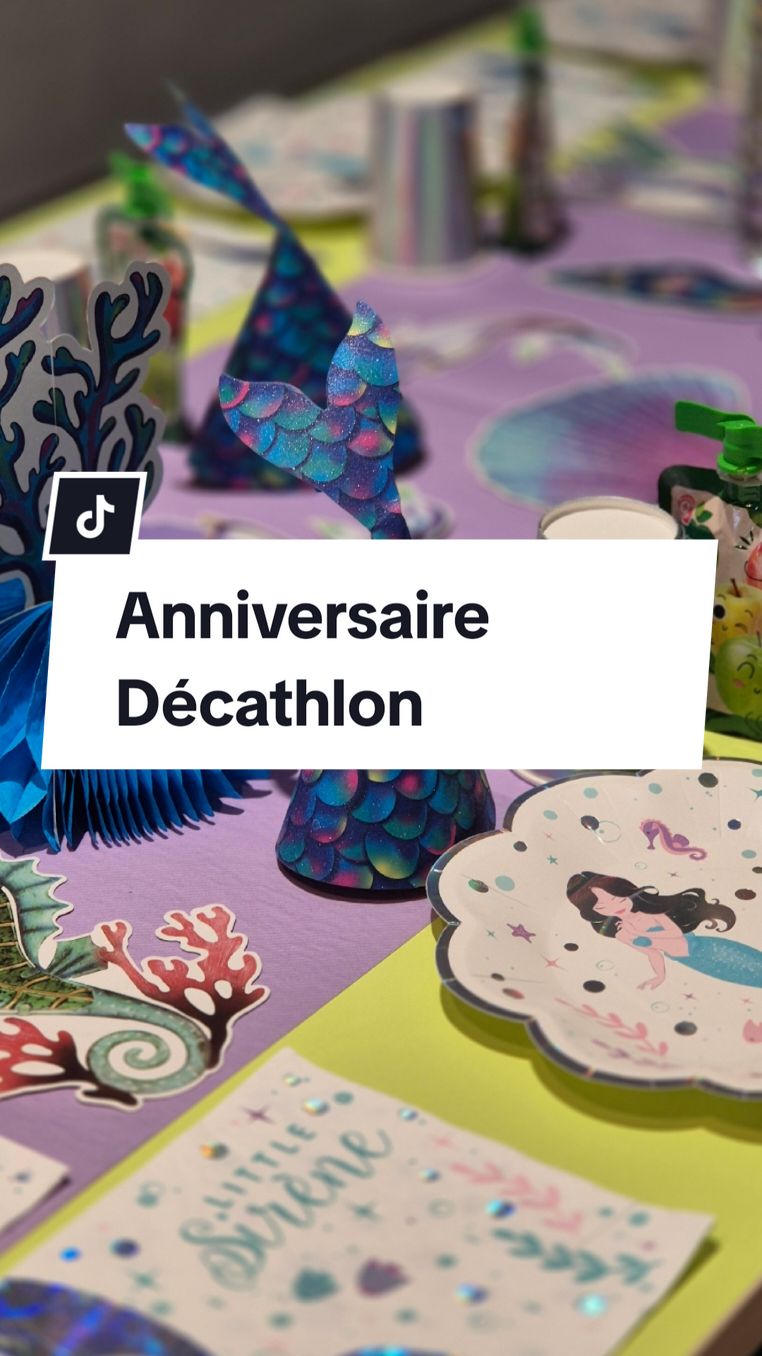 trop belle journée 🫶 @Decathlon  #anniversaire #sport #decathlon 