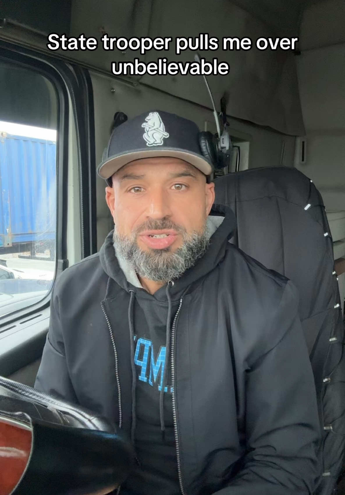State trooper pulls me over 🥹.                 #owneroperator #trucking#trucklife. #cd|#dotinspection #arabtrucker  driver #cdllife #truckingindustry #truckinglife#truckingmoney #18wheeler #truckingvideo #truckingcareer #otr #otrdriver #fyp #otrlife #truckingpro