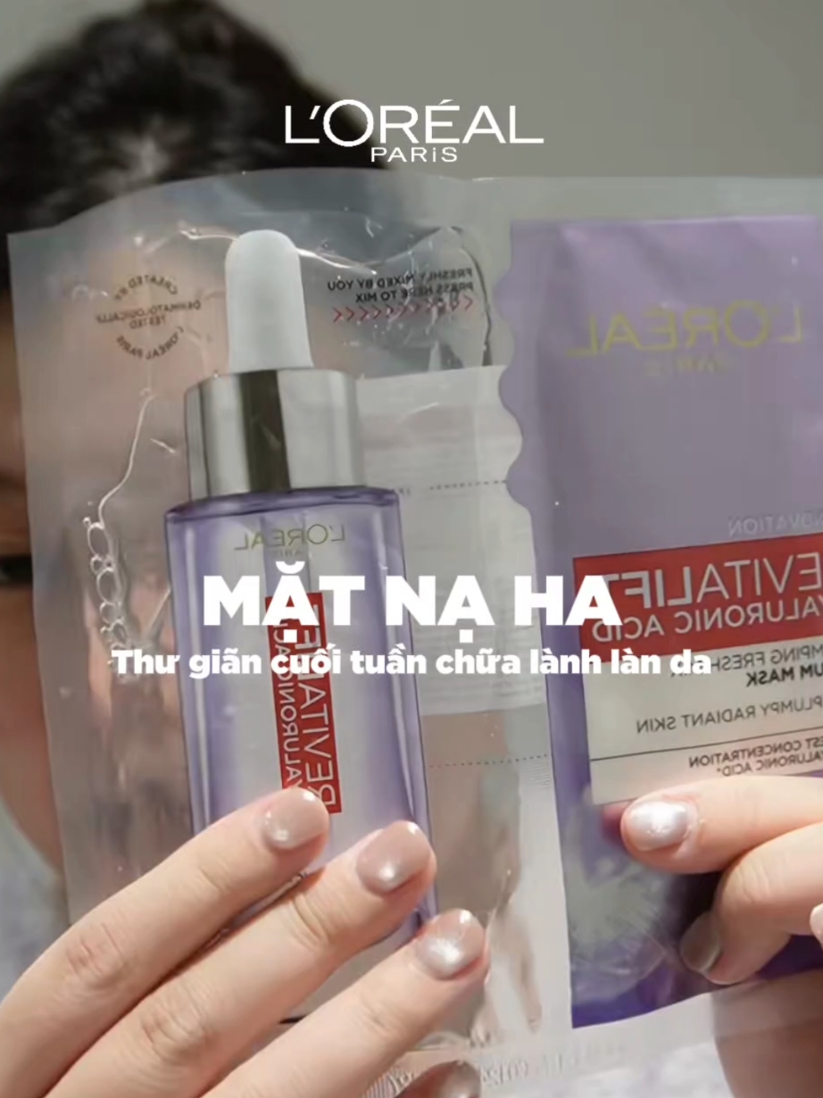 Cuối tuần có mặt nạ đắp thư giãn da được chữa lành thì còn gì bằng 🥰 #lorealparis_vn #goclamdep #muataitiktokshop #reviewlamdep #duongam #matna 