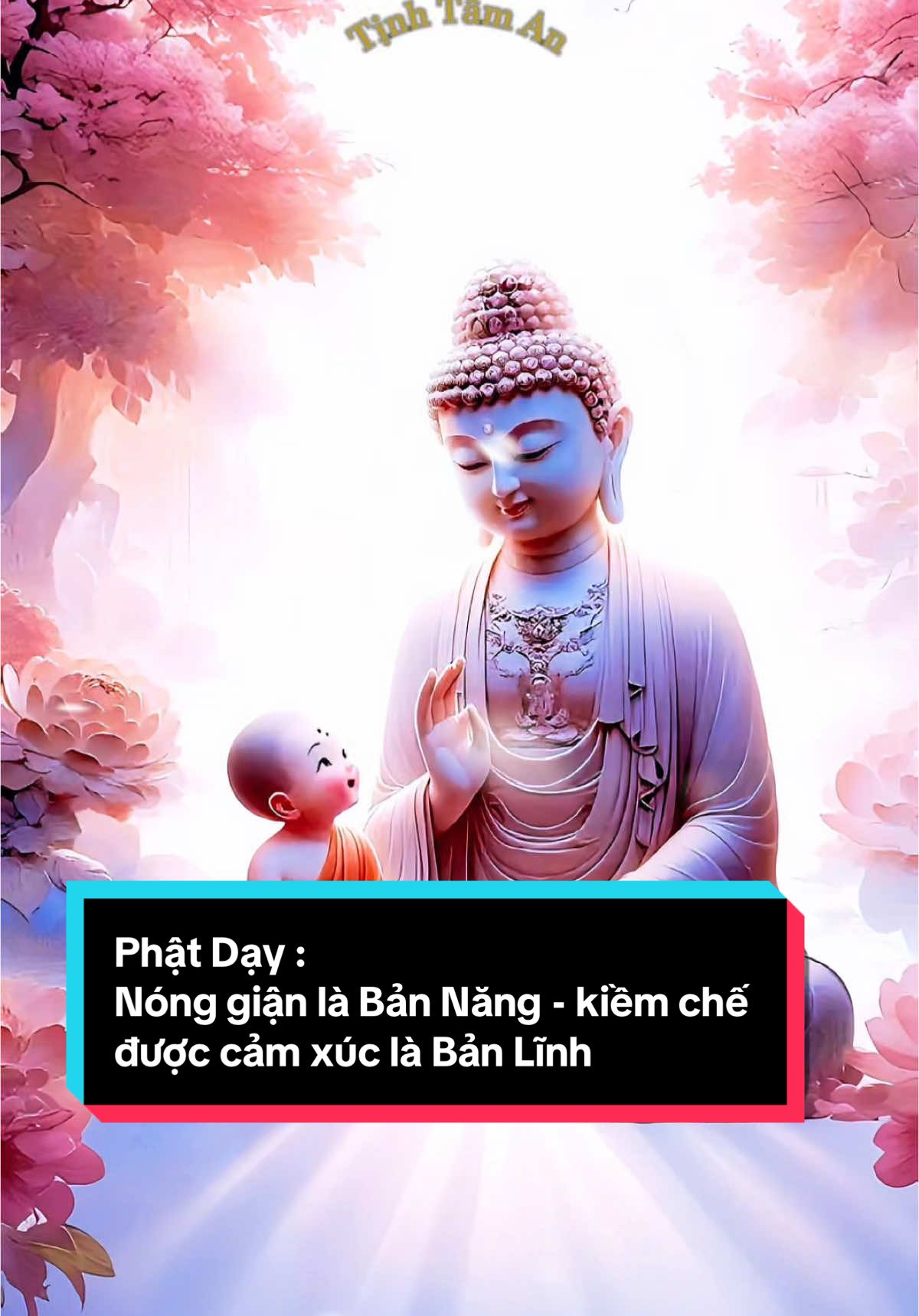 Phật dạy : Nóng giận là Bản Năng - Kiềm chế được cảm xúc là Bản Lĩnh. Hãy giành 3s hít thở thật sâu trước khi hành động và phát ra lời nói. Đừng để sự tức giận làm lu mờ lí trí, đánh mất bản thân #loiphatday #ynghiacuocsong #trietlycuocsong #loihayydep #banlinh #phatdaydieuhay #phatphapvadoisong #camxucmoingay #tinhtam #tinhtaman #xuhuong 