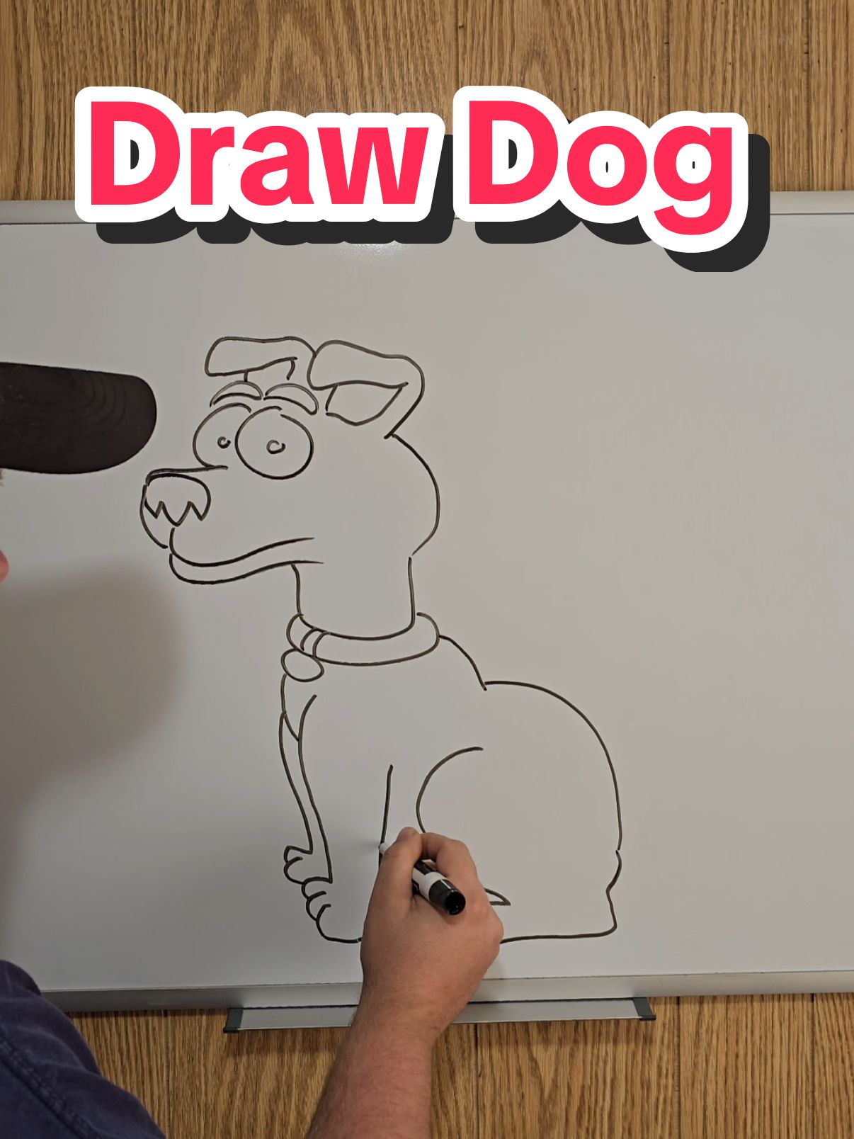 how to draw a dog