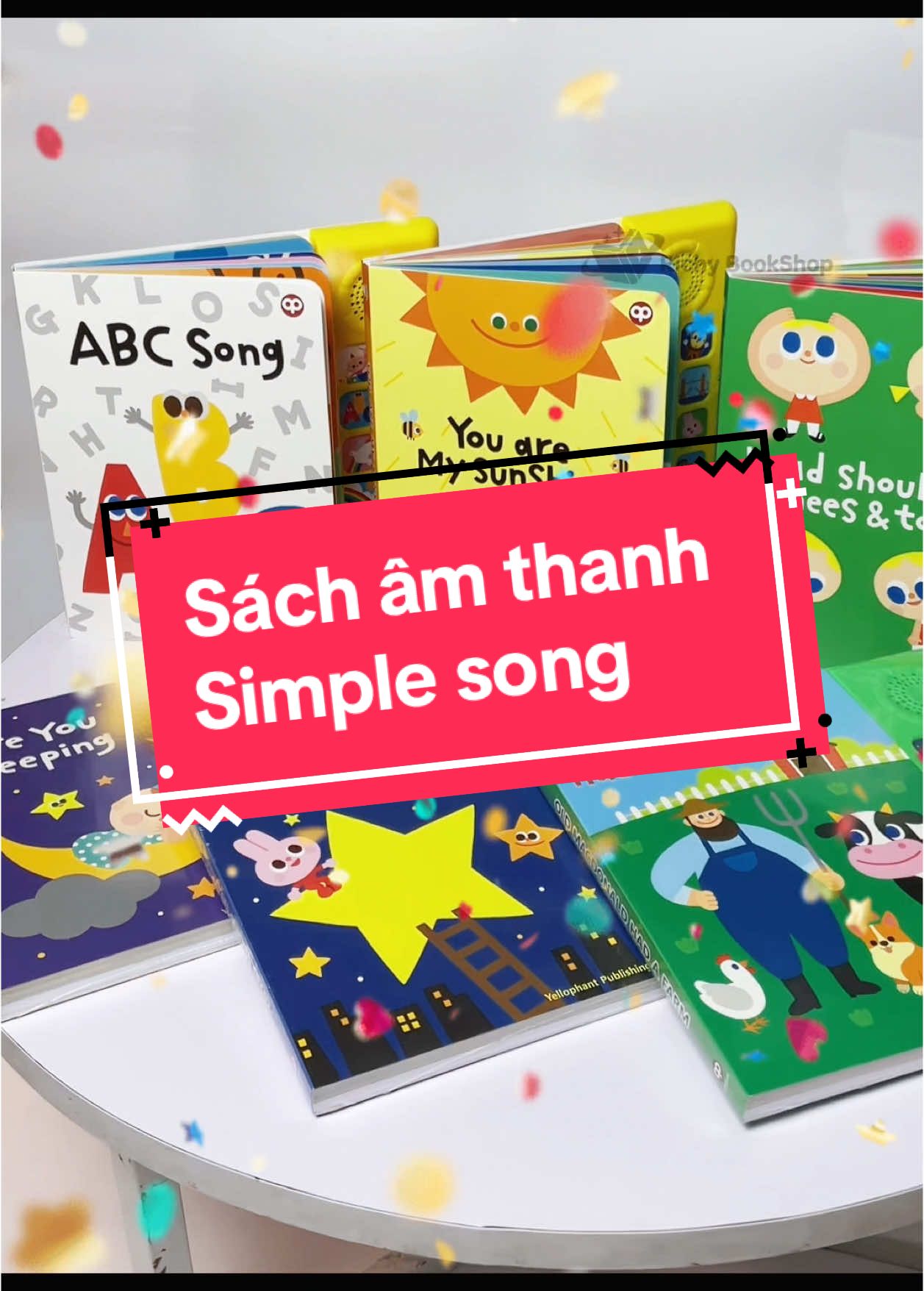 Sách âm thanh 10 bài hát simple song kinh điển #richybookshop #sachamthanh #simplesong