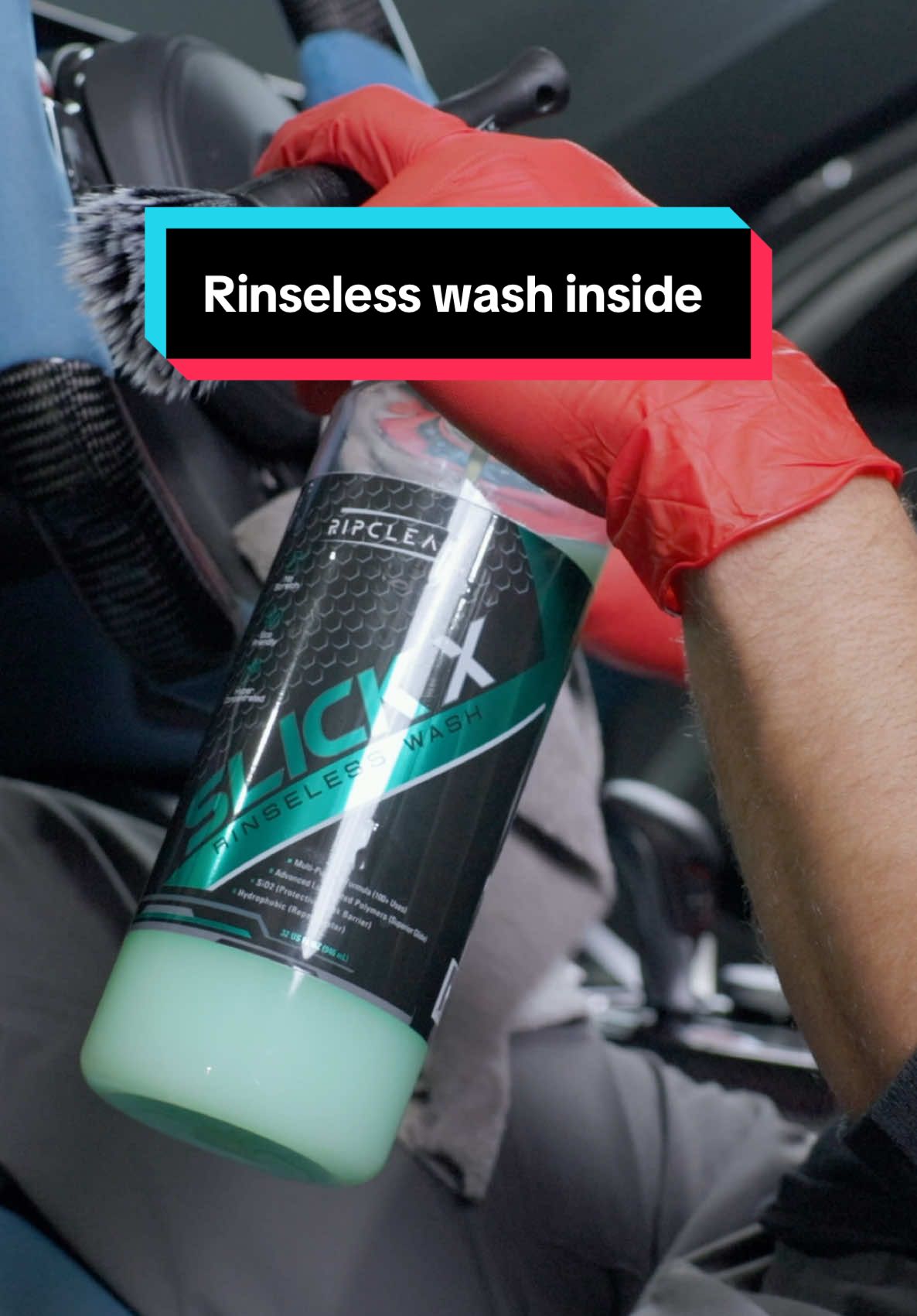 SlickX as a quick detailer? Yesssirr. Black friday sales still live! #TikTokShopBlackFriday #TikTokShopCyberMonday #ripclean #detailing #cardetailingproducts #slickx 