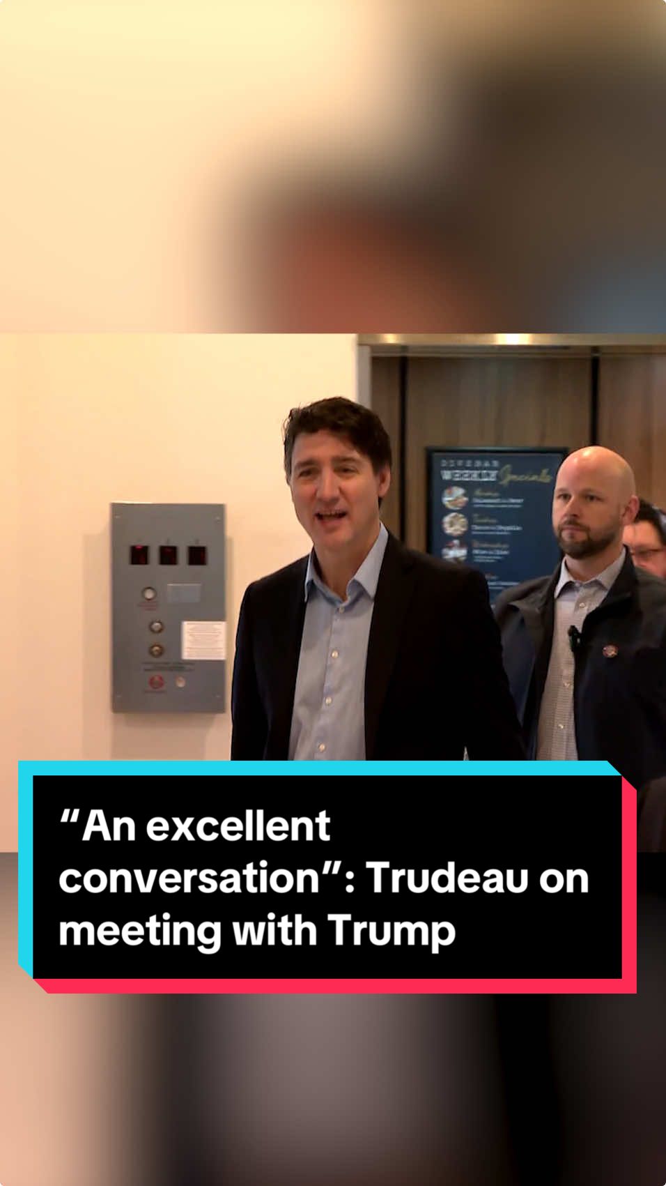 Canadian Prime Minister Justin Trudeau called his conversation with President-elect Donald Trump at Mar-a-Lago "an excellent discussion." Trudeau is in Florida for the meeting after Trump threatened to impose a 25% tariff on Canadian goods. #JustinTrudeau #DonaldTrump #Canada #Tariffs #Maralago #Politics #News