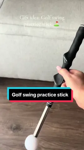 Here’s a cool gift idea for the golfer in your life: a golf swing practice stick ⛳️  #golfgiftideas #golfgiftsforhim #giftsforhim #giftguide #golf #golfswingpractice #golfswingpracticestick 