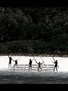 North Sentinel Island is home to the world's most isolated and dangeroub tribe - the Sentinelese. Visitors are strictly forbidden due to their hostility to outsiders, protecting their way of life. Even setting foot there could be fatal, as they fiercely defend their territory with bows and arrows. The normal laws of the world do not abide to these people #oldearth #prehistoric #horror #northsentinelisland #tribe #dangerous #scary #forbiddenplaces #uncanny 