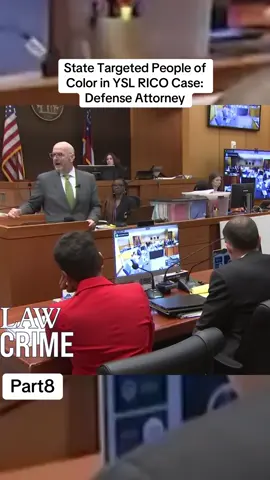 State Targeted People of Color in YSL RICO Case: Defense Attorney#cops #truecrime #crime #bodycam #truestory #fyp #case #police #court 