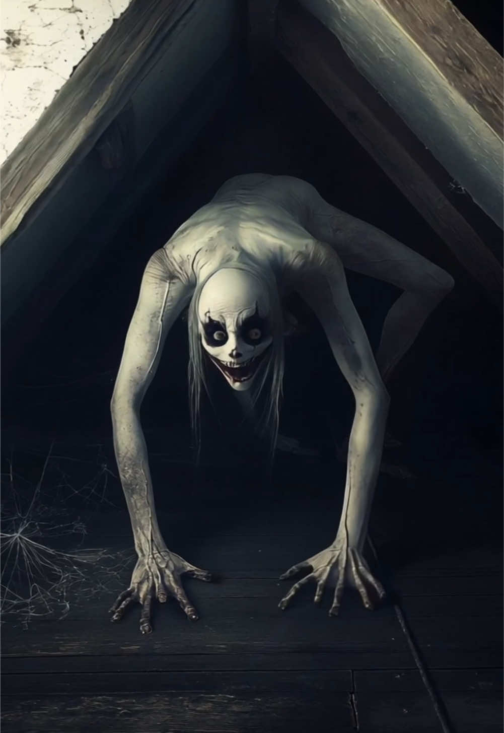 The Attic Dweller #mystery #creature #beast #scary #creepy #horror #fear #nightmare #monster #spooky #dark #aireels #aishorts #aicontent