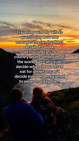 That’s why I love her though 🧡💙  #couplefunnyvideos #couplejokes #travelhumor #couplecomedy #couplehumor #tripplanning #travelcouples #travelcouplelife 