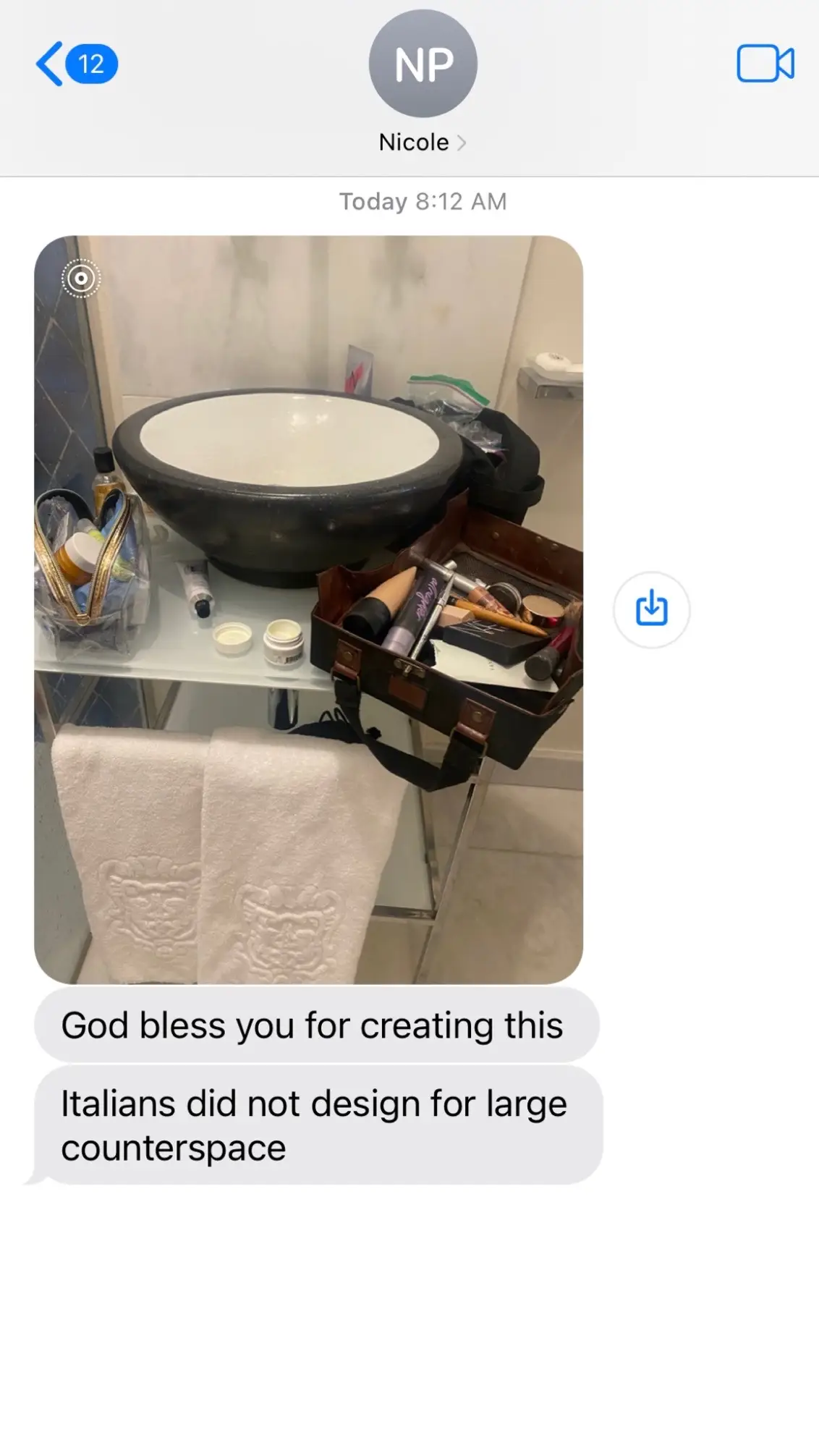 Love getting these texts from friends. We’re so glad SplayTray is making your lives easier at home and on your travels 👏🏼  Shop small today (it’s Small Biz Saturday!) to experience the magic of SplayTray for yourself ✨ www.splaytray.com 