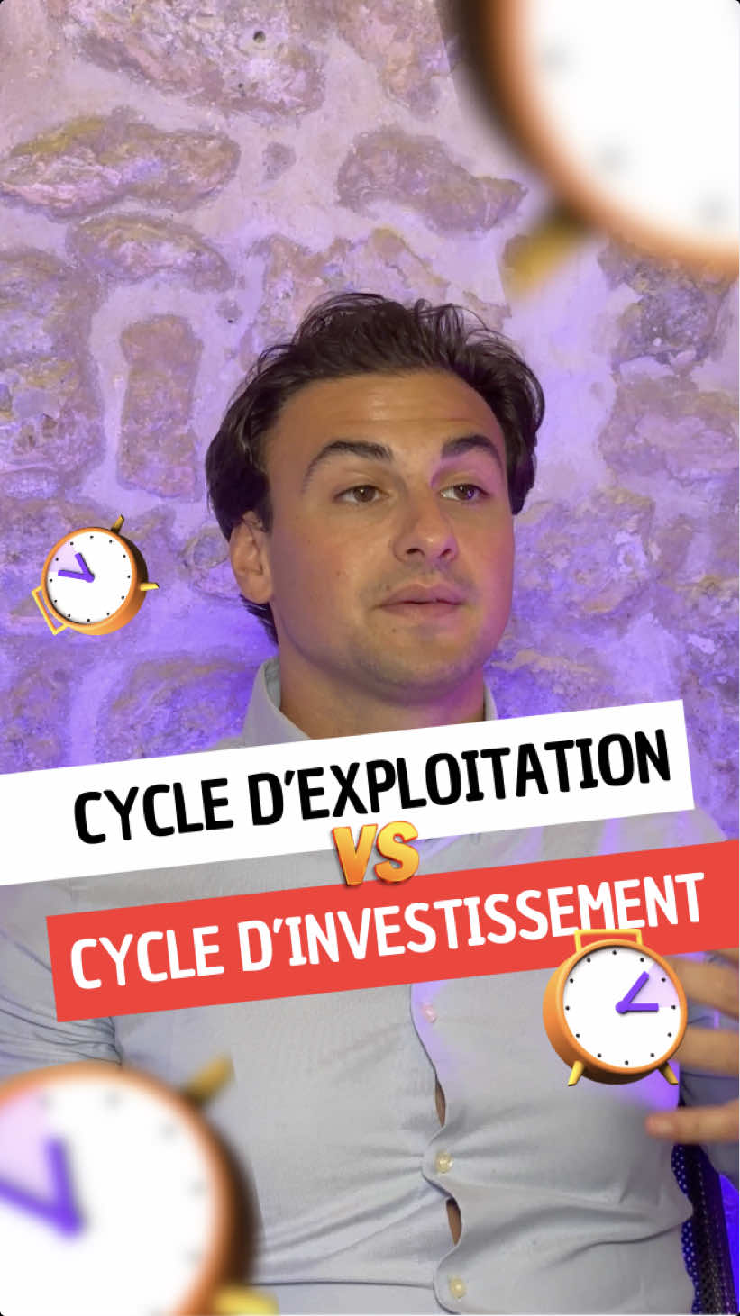 Cycle d’exploitation vs cycle d’investissement : quelles différences ? 🤔 On vous explique tout simplement ! 💡 Abonnez-vous pour ne rien manquer ! 🚀