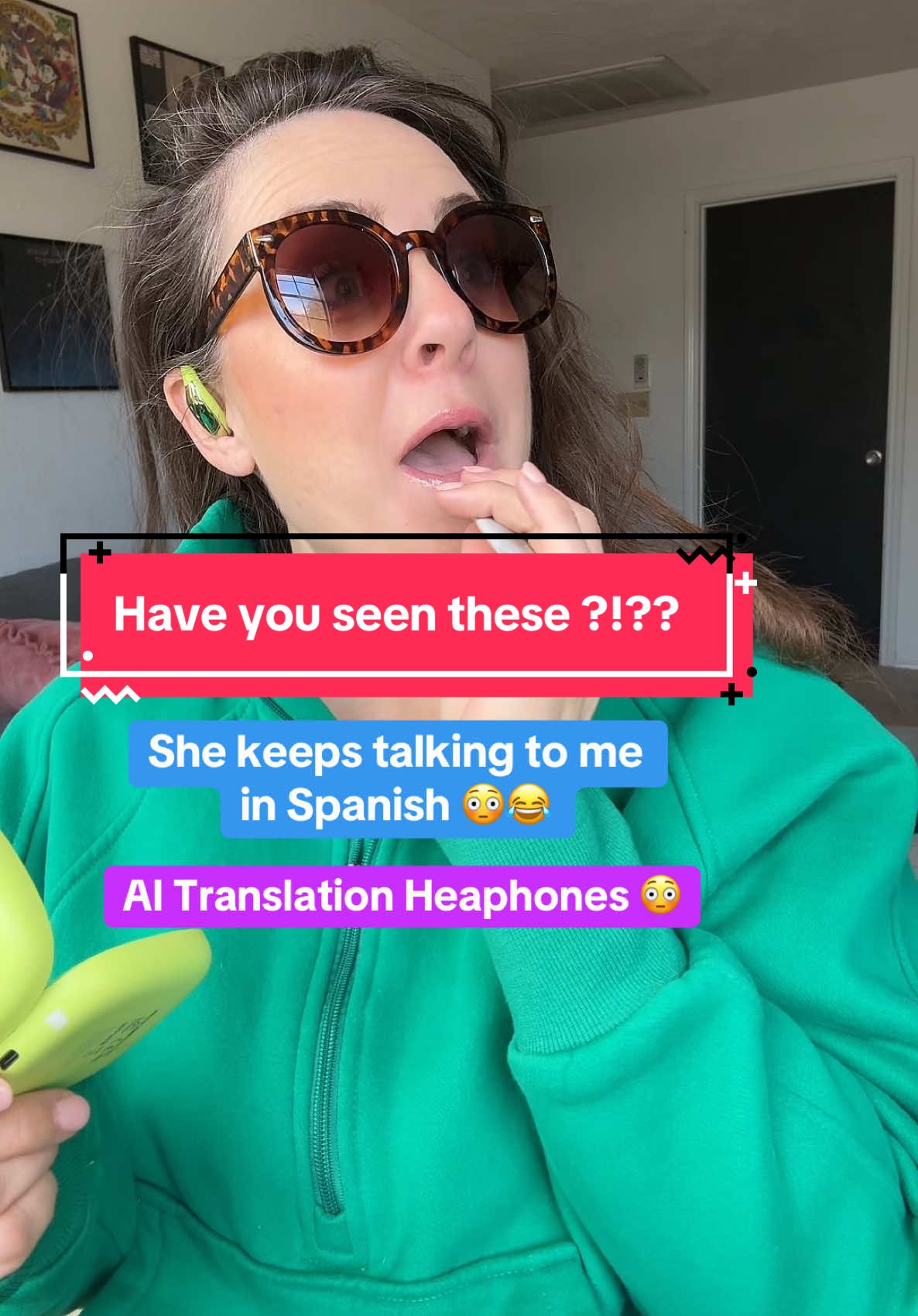 AI Translation Headphones ! Listen to music, audiobooks, take calls , and translate conversations! #headphones #translationearbuds #translationheadphones #translationearphone #translatingheadphones #wirelessheadphones #wirelessearphone #wirelessearbuds #bluetoothheadphones #audiobooks #waterproofheadphones 