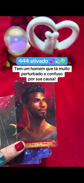 Esse homem ta muito perturbado por sua causa #cartomante #tarot #mensagemdotarot #tragaseuamordevolta #fyp 
