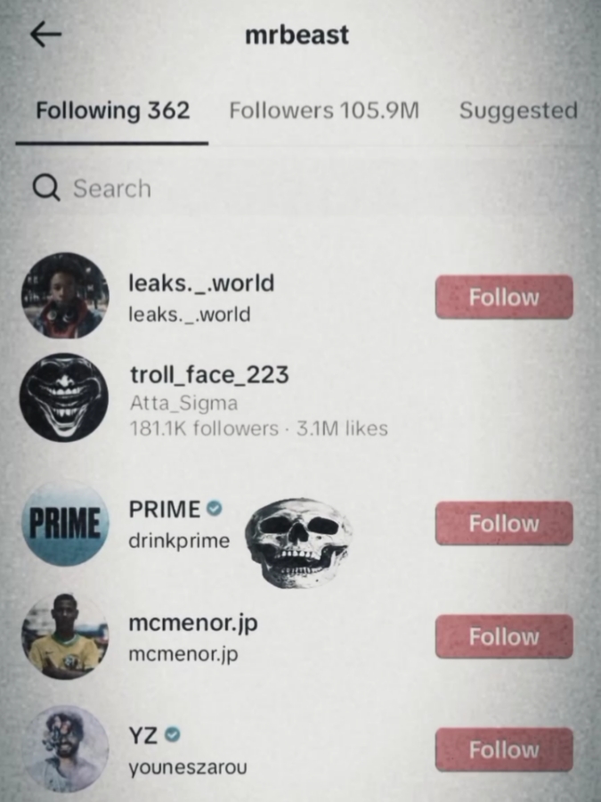 Mrbeast has followed me 😱 #trollface #edit #mrbeast #ronaldo #tiktok #viral #fyp 