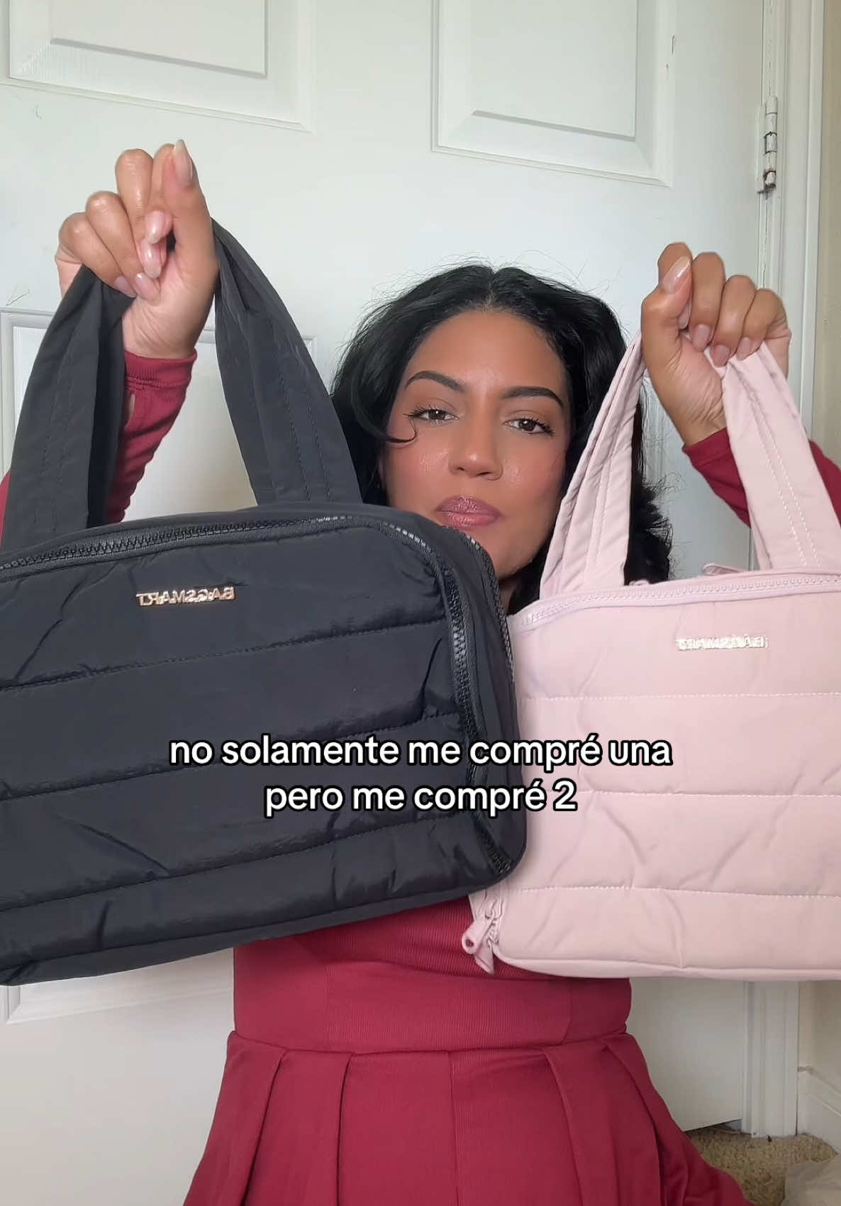 Ahora cuando viajo necesito mi bolsita no me llevo nada más  #bolsasdeviaje #bagsmarttotebag #bagsmart 