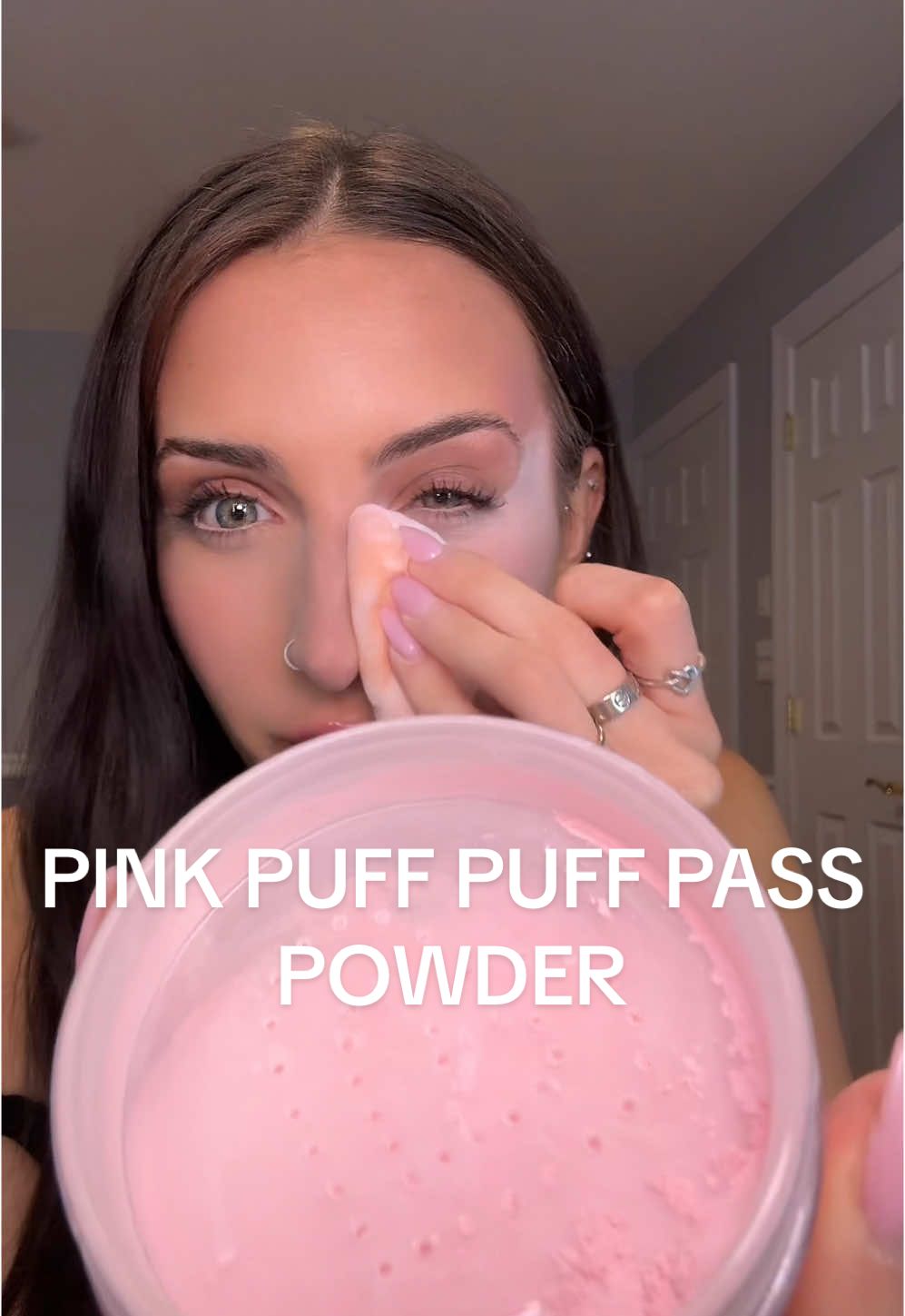 this powder is always selling out for a reason! ON SALE TODAY! pink helps to brighten and colorcorrect dark circles + blend under eye into your blush  @KimChi Chic Beauty  #pinkpowder #pinkundereyetrend #pinkpowderundereye #pinkundereyepowder #pinksettingpowder #kimchichicbeauty #kimchichic #kimchichicpowder #puffpuffpass #puffpuffpasspowder #affordablemakeup #beautydeals #loosepowderrecommendation #settingpowderrecommendation #makeuprecomendation #undereyecircles #TTSBeautyBesties #tiktokshopcybermonday #tiktokshopblackfriday #starcreatorcompetition 