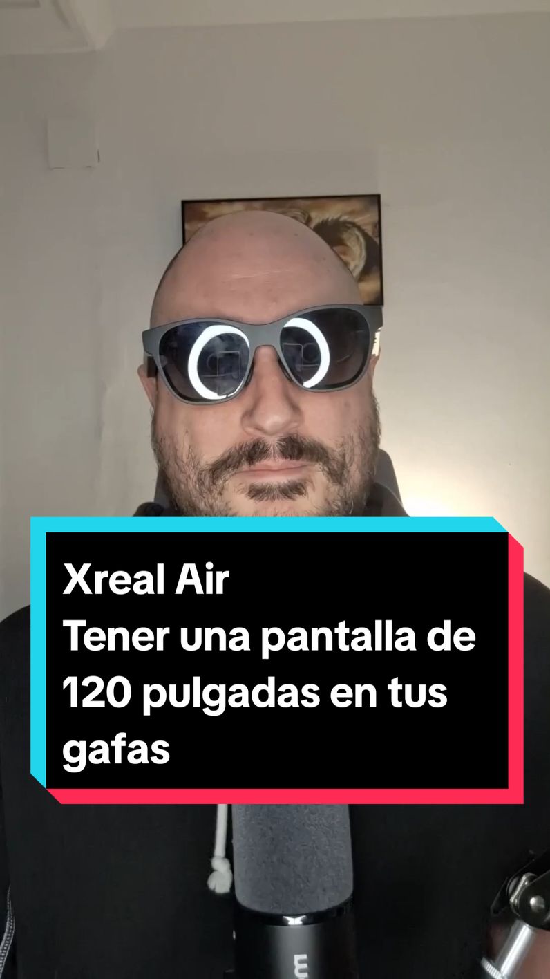 Xreal Air: una pantalla de 120' en tus gafas  https://amzn.eu/d/9T3IGNd #videojuegos #realidadaumentada #arglasses #gafasderealidadaumentada #pantalla #monitor #gaming #xreal #xrealair 