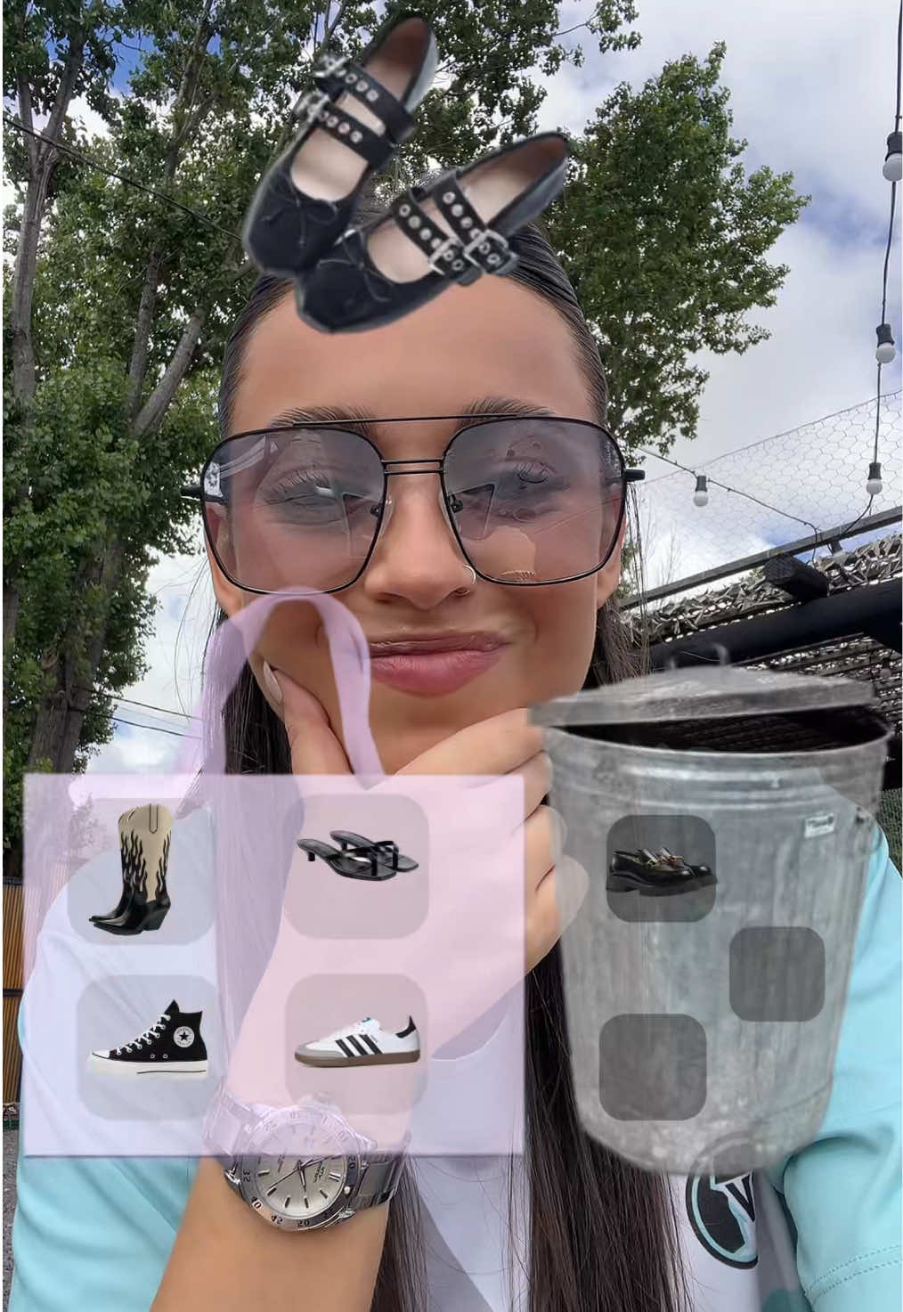 algo productivo: hacer un tiktok rankeando zapatos💅🏻🫠 #filtro #juego #zapatos #zapatillas #ranking 