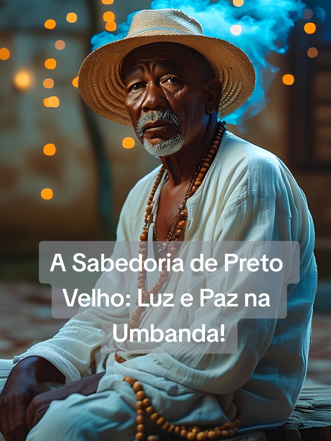 A Sabedoria de Preto Velho: Luz e Paz na Umbanda Preto Velho é um guia espiritual da Umbanda, trazendo conselhos sábios, amor e conforto a todos que o procuram. Ele simboliza a conexão com nossos ancestrais e nos ensina sobre humildade e fé. Deixe-se envolver por sua energia de cura e sabedoria divina. Não se esqueça de se inscrever no canal, dar um like e compartilhar este vídeo para que mais pessoas possam sentir essa luz! Sua ajuda fortalece nossa missão de espalhar a espiritualidade. #PretoVelho 🌿 #Umbanda 🕯️ #GuiaEspiritual 🙏 #SabedoriaDivina 💫 #FéAfrobrasileira ✨ #Espiritualidade 🌌 #Proteção 🔥 #LuzInterior 🌟 #CuraEspiritual 🌱 #AmorEHumildade 💛 #ReligiãoAfro 🕊️ #TradiçãoAncestral 🌿 #HarmoniaDivina 🙌 #PazEEquilíbrio 🛡️ #TrabalhoDeLuz 🌟 #InscrevaSe 📢 #Compartilhe 💌