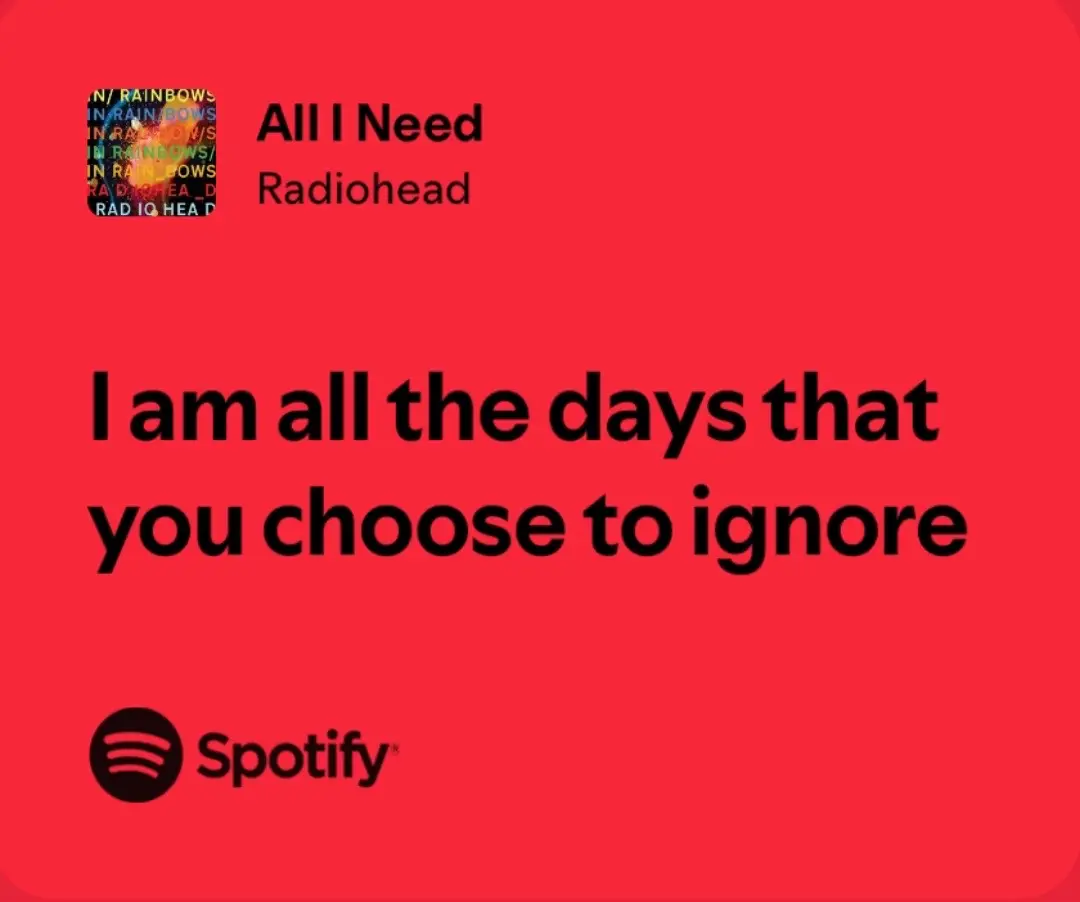 i love radiohead #radiohead #allineed #fyp #foryoupage #secret 
