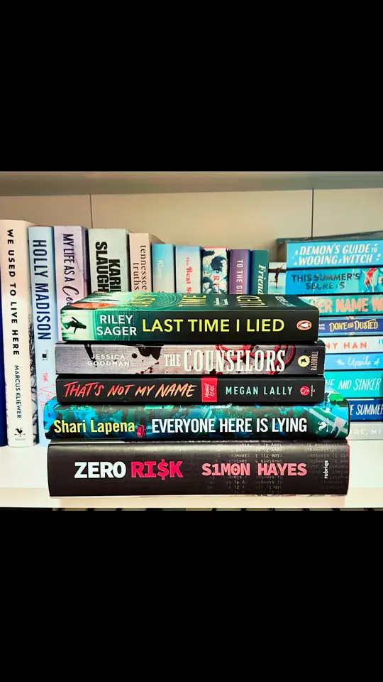 November Wrap Up. The stand out for me this month was Last time I lied by Riley Sager which topped Middle of the Night and Home before Dark for me. The surprise was Zero Risk which I really enjoyed and an honourable mention to Everyone here is Lying by Shari Lapena who can do no wrong in my eyes #novemberroundup #bookstacksaturday #bookstack #rileysager #sharilapena #thrillerbooks #thrillerbooksaddict #thrillerbookstagram #bookstagram #booksbooksbooks📚 #books #bookgram #BookTok #booktokbooks #bookworm #bookaddict #booklife #bookcommunity #book #bookstabesties #bookstafriends
