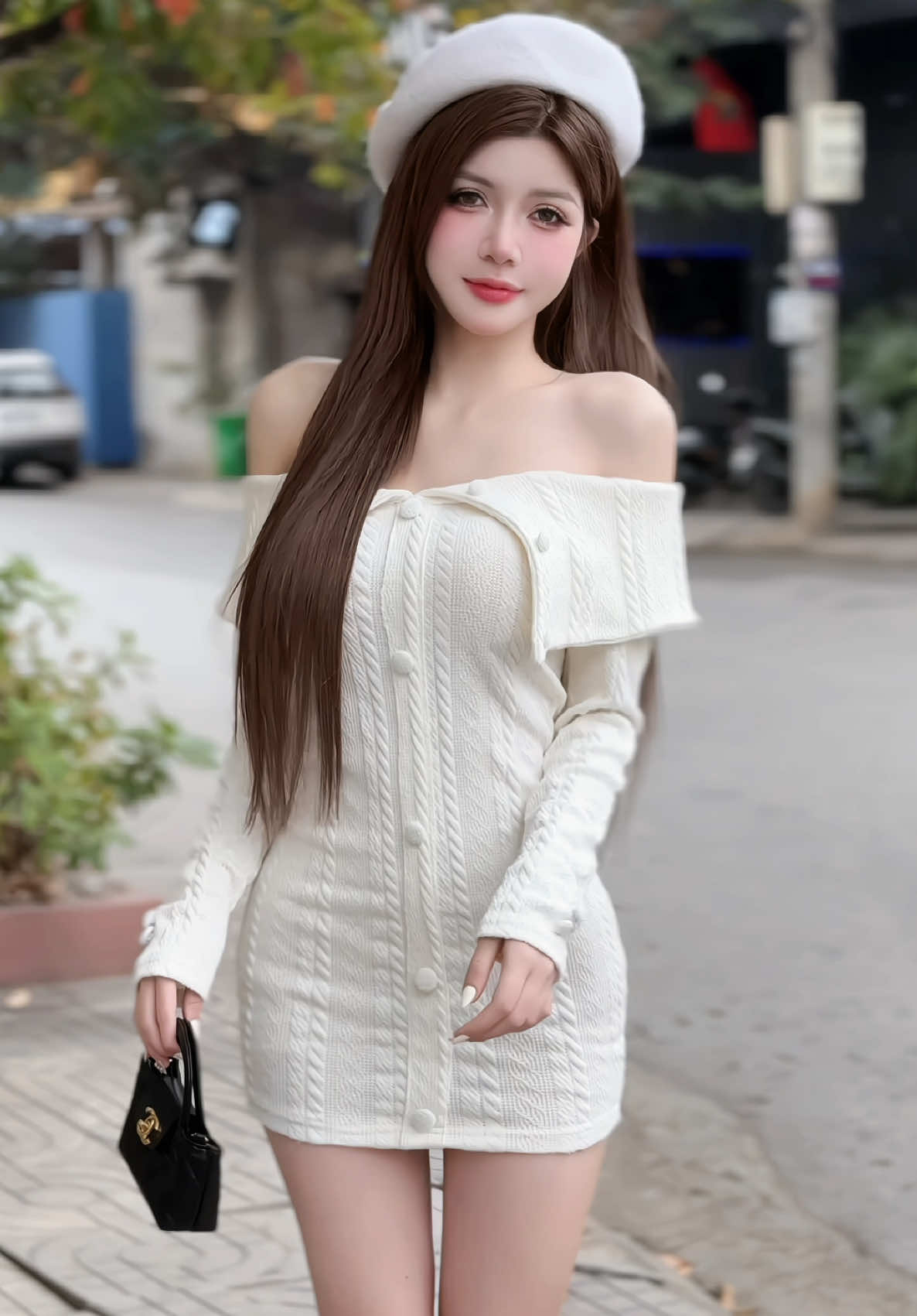 Váy len chi 1xx , 3 màu cho các c iu chọn , có sẵn trong giỏ rồi ạ #TikTokAwardsVN #xuhuong2024 #trending #fyp #TikTokShop 