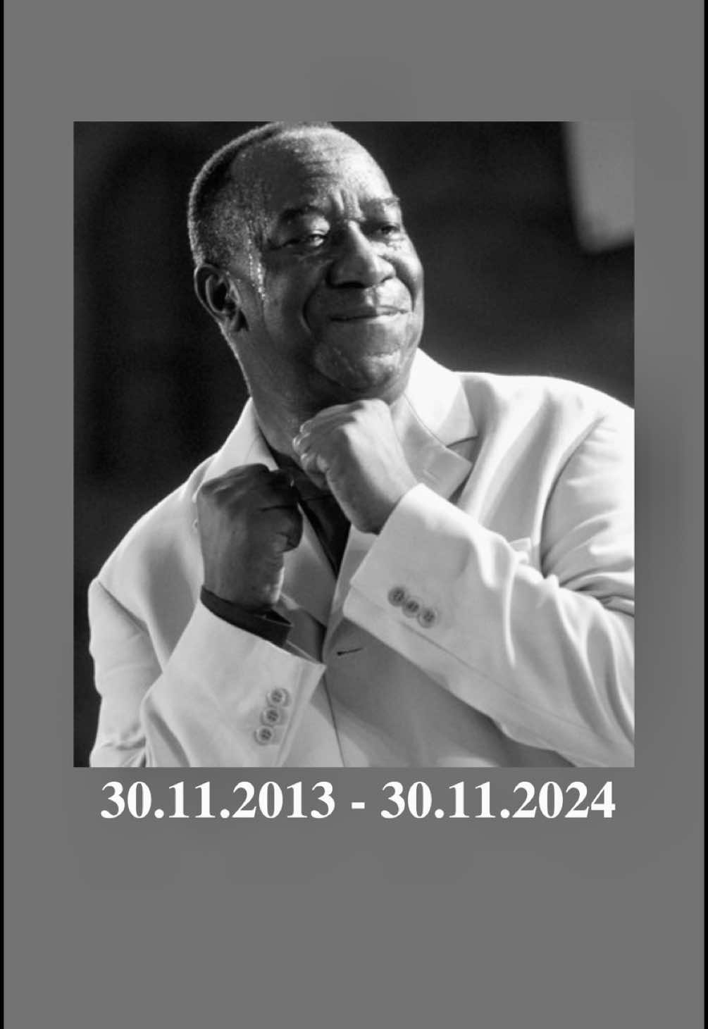 Tabu Ley Rochereau 🕊️🙏🏾 30.11.2013 - 30.11.2024  #Tabuley #tabuleyrochereau 