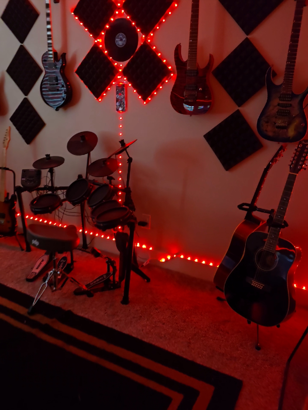 Welcome to my little slice of heaven! #music #gamer #guitar  #guitarist #musicroom #gameroom #gaming 