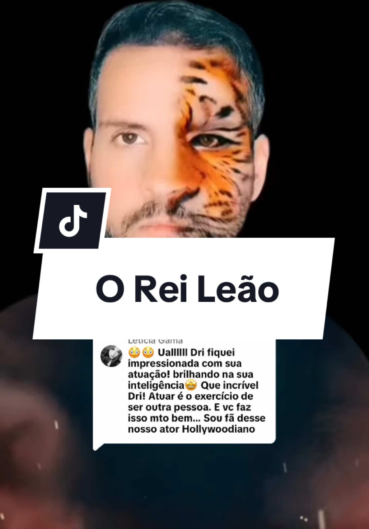 A responder a @Letícia Gama  “ Nao de as costas para mim scar” 🎥FILME: O Rei Leao🎭 Le gratidao por suas lindas palavras e uma honra para mim vindo de ti nossa atriz hollywodiana🎭❤️ #oreileao #scar #filme #cenasdefilme #atuacao #vaiprofycaramba #vaiprofy #fyppage 