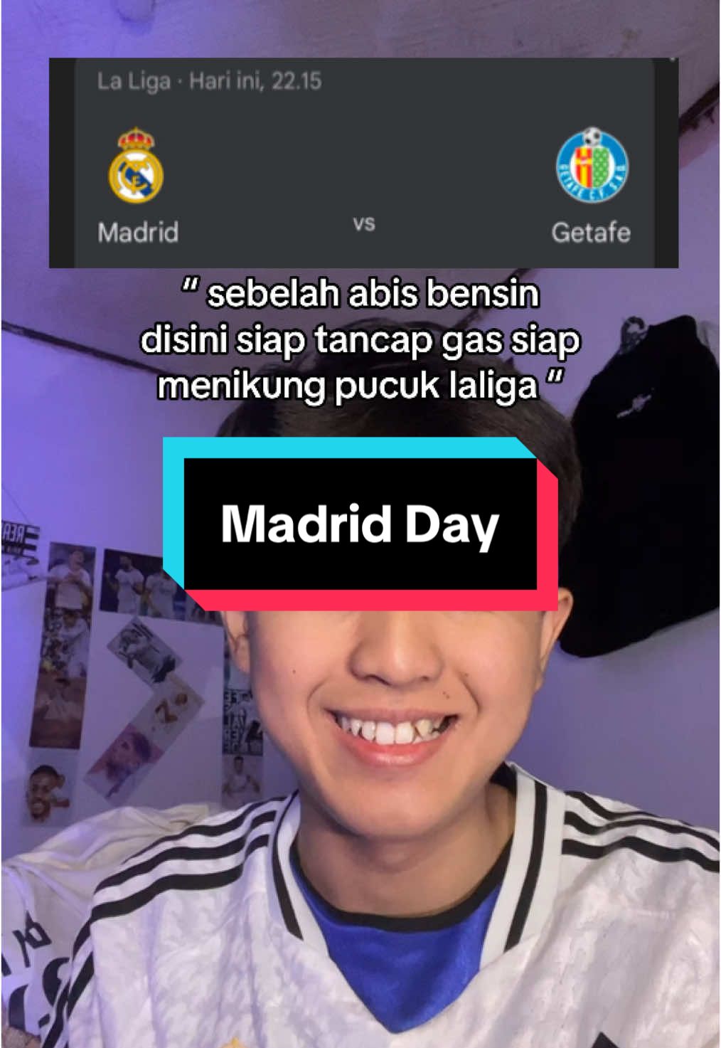 #footballtiktok #laliga #realmadrid #madrid #halamadrid #madridista #galaubrutal #getafe 