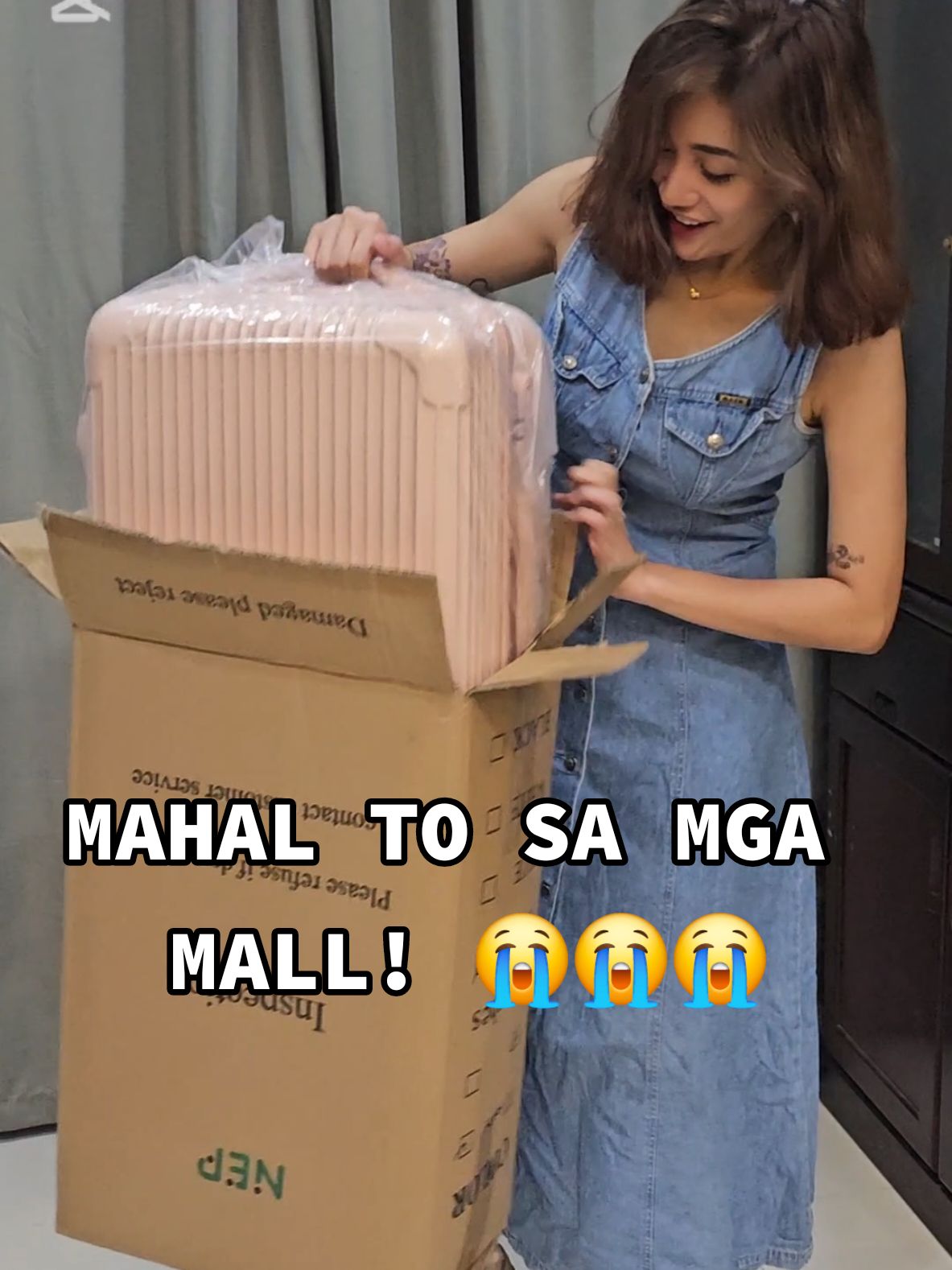 ANG MAHAL NG GANITO SA MGA MALL PERO DITO, JUSKO PAPAHULI KA PABA? ANG QUALITY TEHHHH DI PAPAKABOG, MATIBAY!!!! #luggage #maleta #travel 