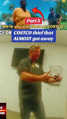 COSTCO thief that ALMOST got away #cops #police #copsoftiktok #policeofficer #policeoftiktok 