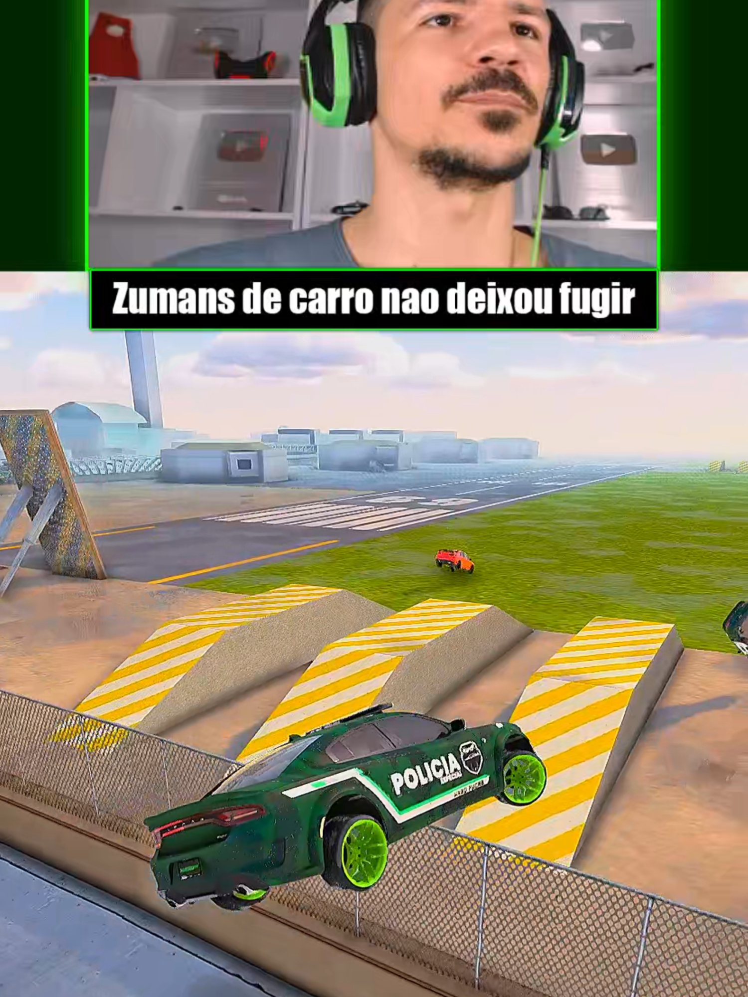 Zumans de carro nao deixou fugir #forupage #gta #game #fyp