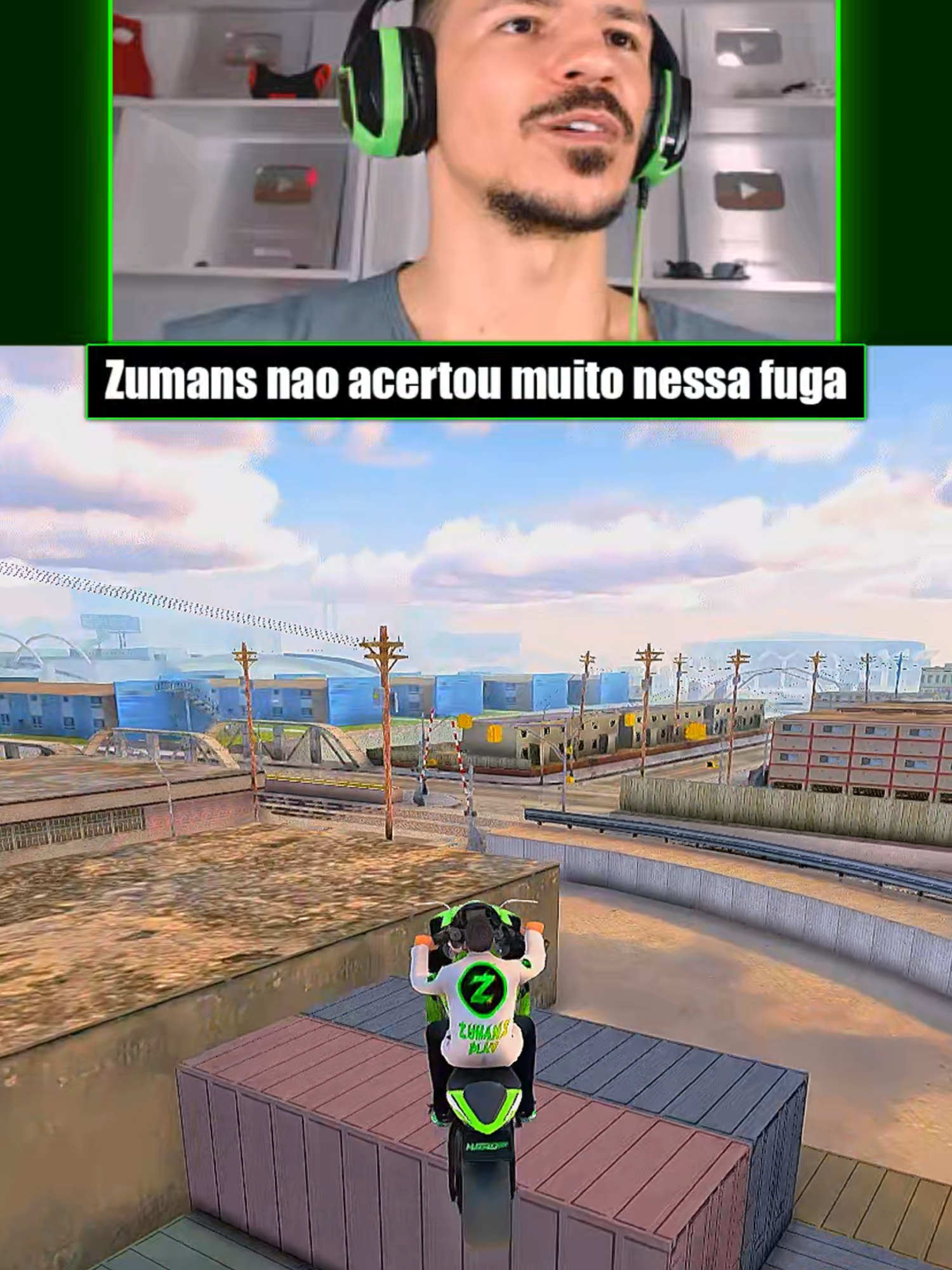 Zumans nao acertou muito nessa fuga #forupage #gta #game #fyp