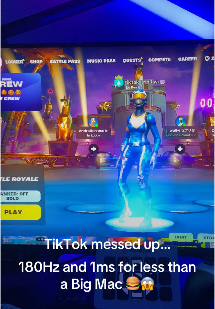 Beat zero delay monitor 🥶#fortnite #fortnitedance #GamingSetup #fortniteevent #gamingmonitor #edit #fyp #tiktokmademebuyit #tiktokshop 