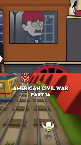 History: American Civil War (Part 14) | #history #america #civilwar #oversimplified #oversimplifiedhistory #americancivilwar #historytok #clip #storytelling #storytime #subwaysurfers #viral #fyp #fypppppppppppppp #foryou | Credits: Oversimplified on YT