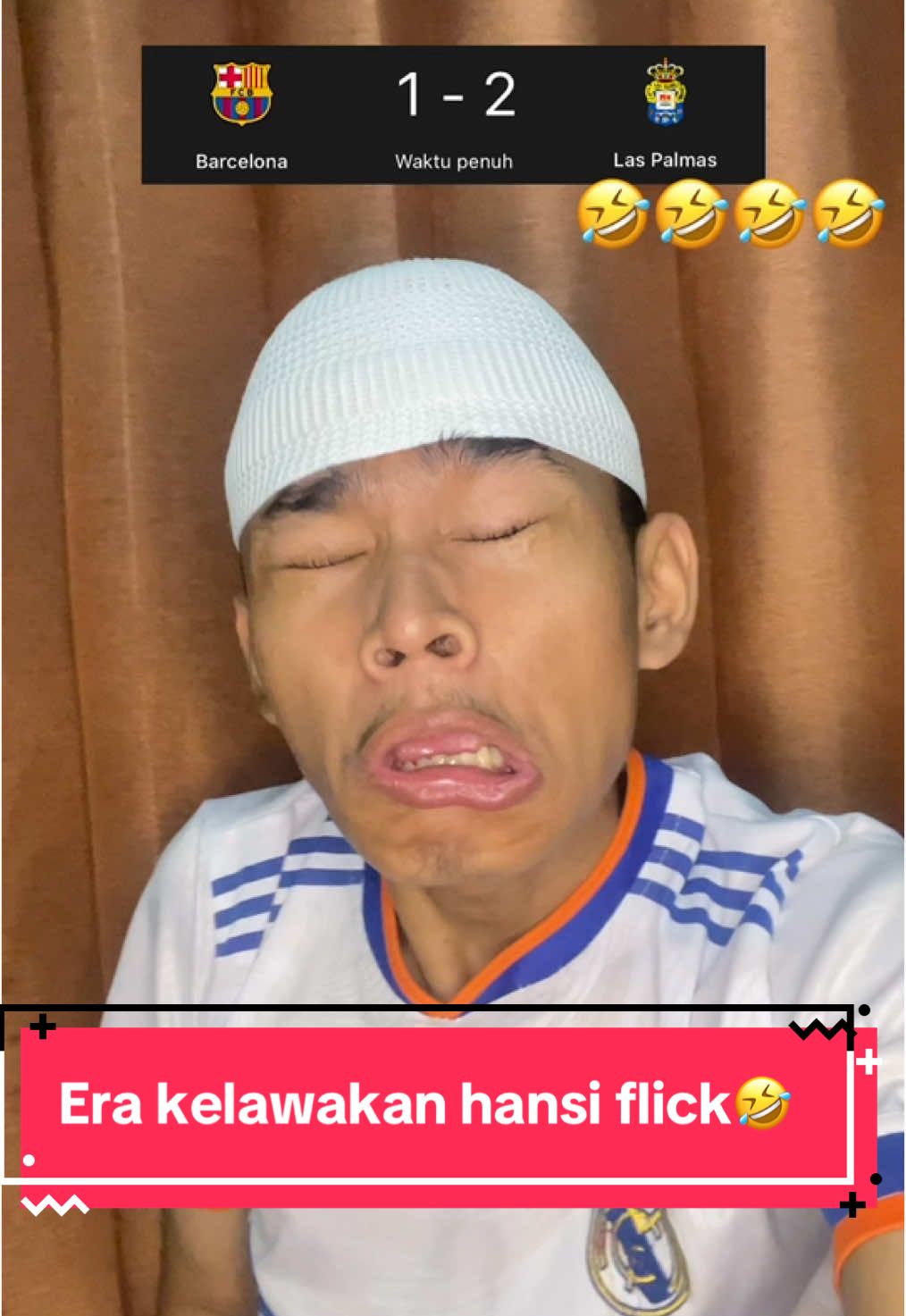 Era kelawakan hansi flick🤣 #barcelona #realmadrid #laliga #footballtiktok #fyp #fouryou #viral