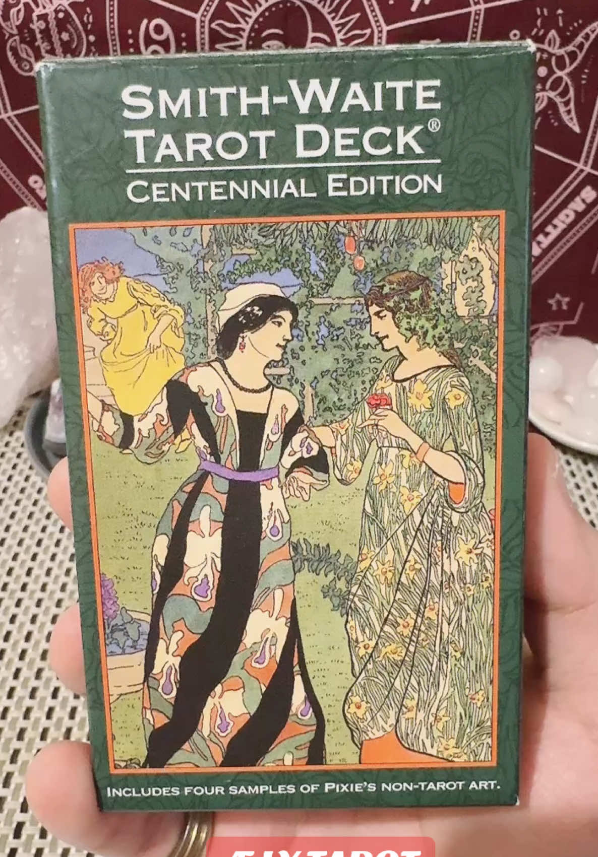 Smith Waite Tarot Deck Centennial Edition #pamelacolmansmith #smithwaitetarot #riderwaite #lecturadecartas #cartastarot #smithwaite 