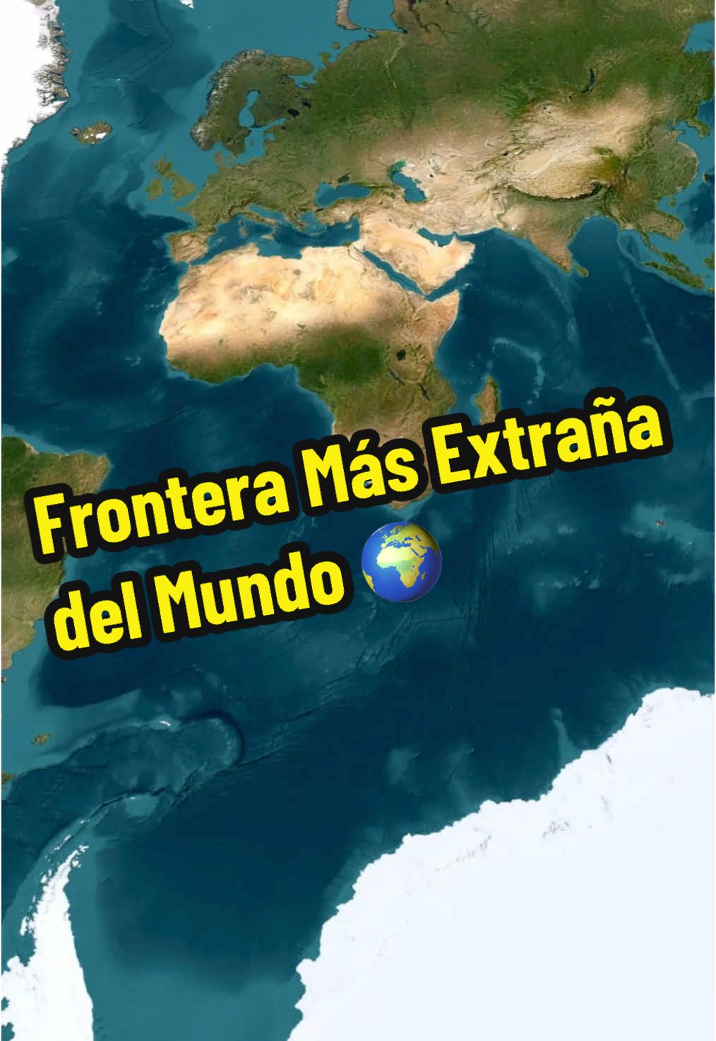 La Frontera Más Extraña del Mundo: ¿Qué Hace que Sea Única? #usa #eeuu #africa #namibia #frontera 