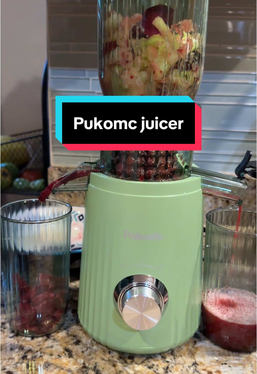 I love Pukomc cold press juicer #juice #juicemachine #freshjuice #pukomc #fyp #tranding #viralvideo #viraltiktok #blackfriday #blackfridaydeals #cybermonday #deal #sale #blackfridaysale #loveit #christmasgift #christmasgiftideas 